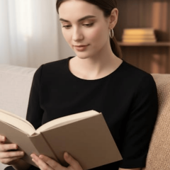 925 Ayar Gümüş 2.5 cm Klasik Halka Küpe - Orta Boy İnce Tasarım