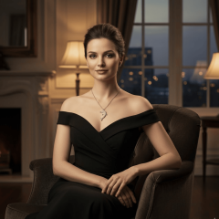 925 Ayar Gümüş Kolye (Yunus Figürlü)