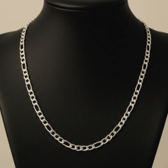 925 Ayar Figaro Erkek Zincir Kolye