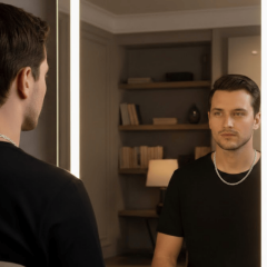 925 Ayar Gümüş Kral Erkek Zincir Kolye