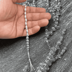 925 Ayar  Gümüş İşlemeli Tesbih