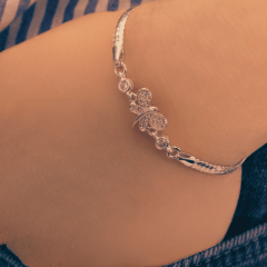 925 Ayar Gümüş Kelebek Bileklik