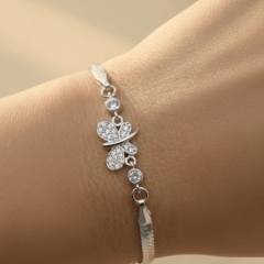 925 Ayar Gümüş Kelebek Bileklik