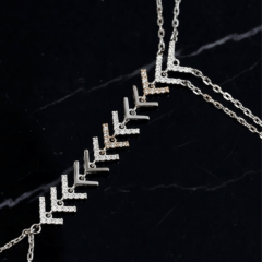 925 Ayar Gümüş Minimal El Zinciri (Hand Chain) Kadın