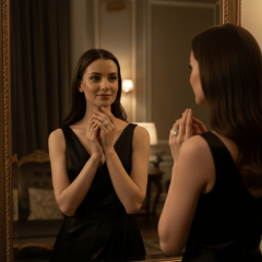 925 Ayar Gümüş Beş Sıra Zirkon Taşlı Tamtur  Yüzük