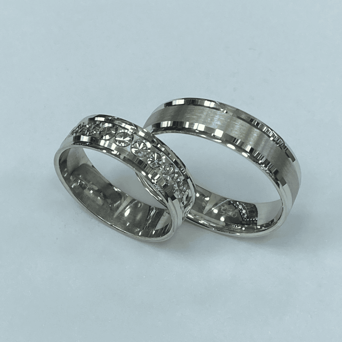 925 Ayar Gümüş Alyans (Sade & Desenli )