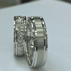 925 Ayar Gümüş Alyans (Sade & Desenli )