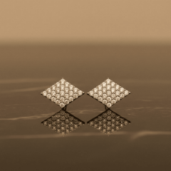 925 Ayar Taşlı Gümüş Küpe