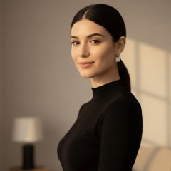 925 Ayar Kare Baget Taşlı Gümüş Küpe