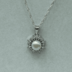 925 Ayar Gümüş İncili Takı Seti