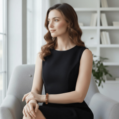 Doğal Selentine Taş Bileklik