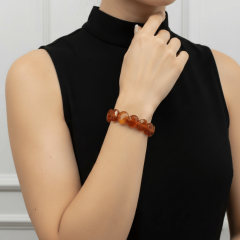 Doğal Akik Taşı Bileklik