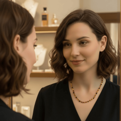 Doğal Baltık Kehribar Kolye