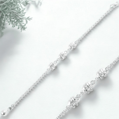 925 Ayar Fil Figürlü Taşsız Bileklik