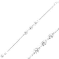 925 Ayar Fil Figürlü Taşsız Bileklik