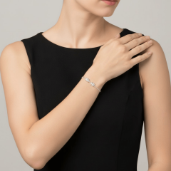 925 Ayar Gümüş Fil Figürlü Taşsız Bileklik – Minimalist Kadın Bileklik