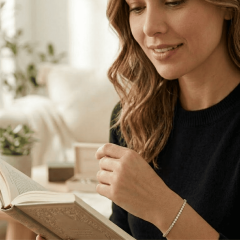 925 Ayar Gümüş Parlak Zincir Bileklik