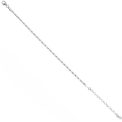 925 Ayar Baget Zirkon Taşlı Suyolu Bileklik