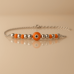 925 Ayar Turuncu Göz & Miyuki Halhal