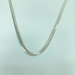 925 Ayar Gümüş Balıksırtı Zincir Kolye