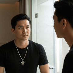 Gümüş Zülfikar Erkek Kolye