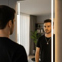 925 Ayar Gümüş Devrimci Portre Figürlü Erkek Kolye